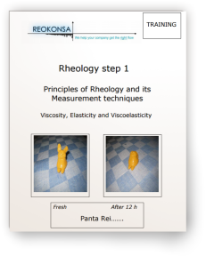 Rheology course information